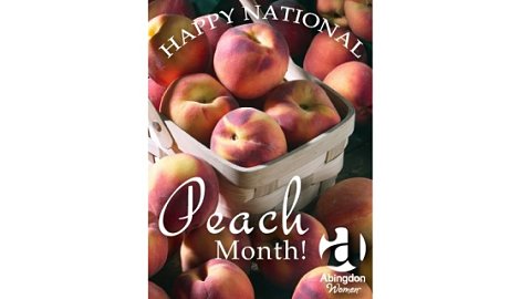 Happy National Peach Month!